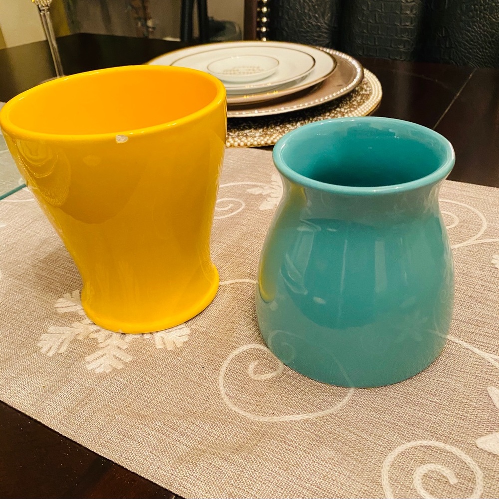 2 Edible Arrangement Flower Vases - Picture 5 of 8